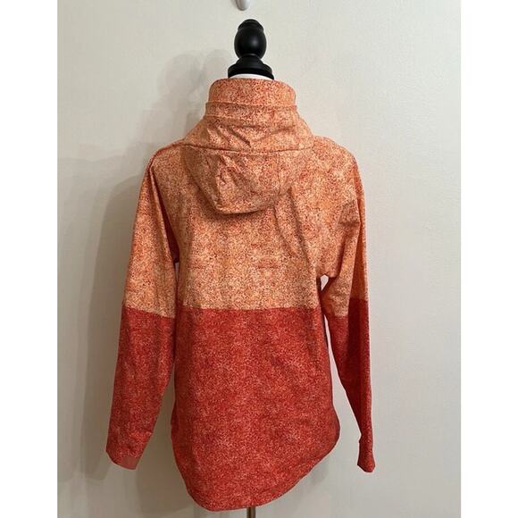 Outdoor Voices Rectrek Orange Pebbled Canyon Hoodie Hooded Anorak Jacket XS E28 - Picture 7 of 10